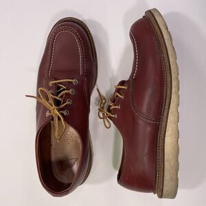 Red Wing Leather Oxford Shoes Mens 13 8103 Moc Toe Rugged Work Boot